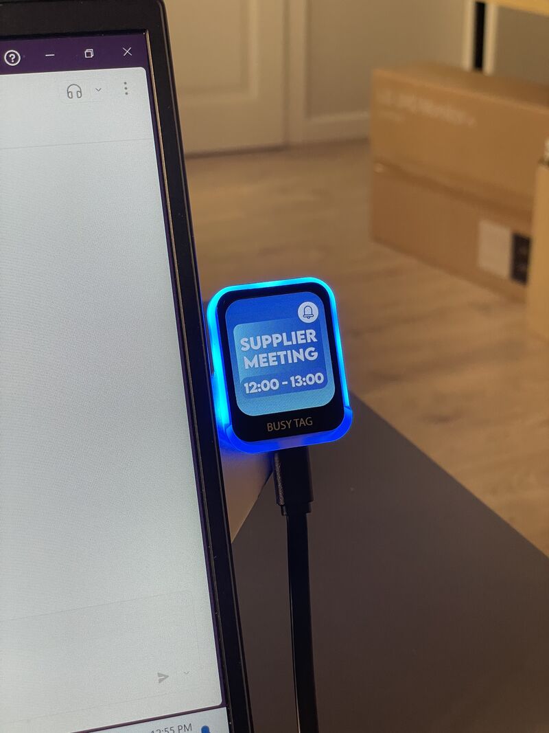 BUSY TAG - Best-selling High Resolution Screen For Work Status