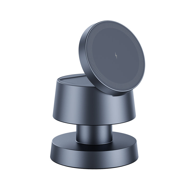 Mushroom Style 4-in-1 Wireless Charging Stand with Lamp