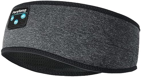 Perytong Sleep Headphones Wireless, Bluetooth Sports Headband Headphones with Ultra-Thin HD Stereo Speakers Perfect for Sleeping,Workout,Jogging,Yoga,Insomnia, Air Travel, Meditation