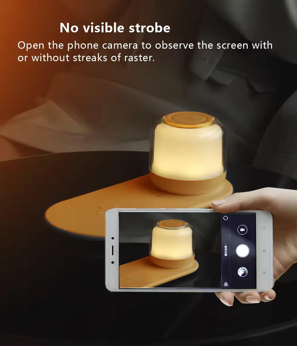 Wireless Charger Night Light Lamp with magnetic speaker
