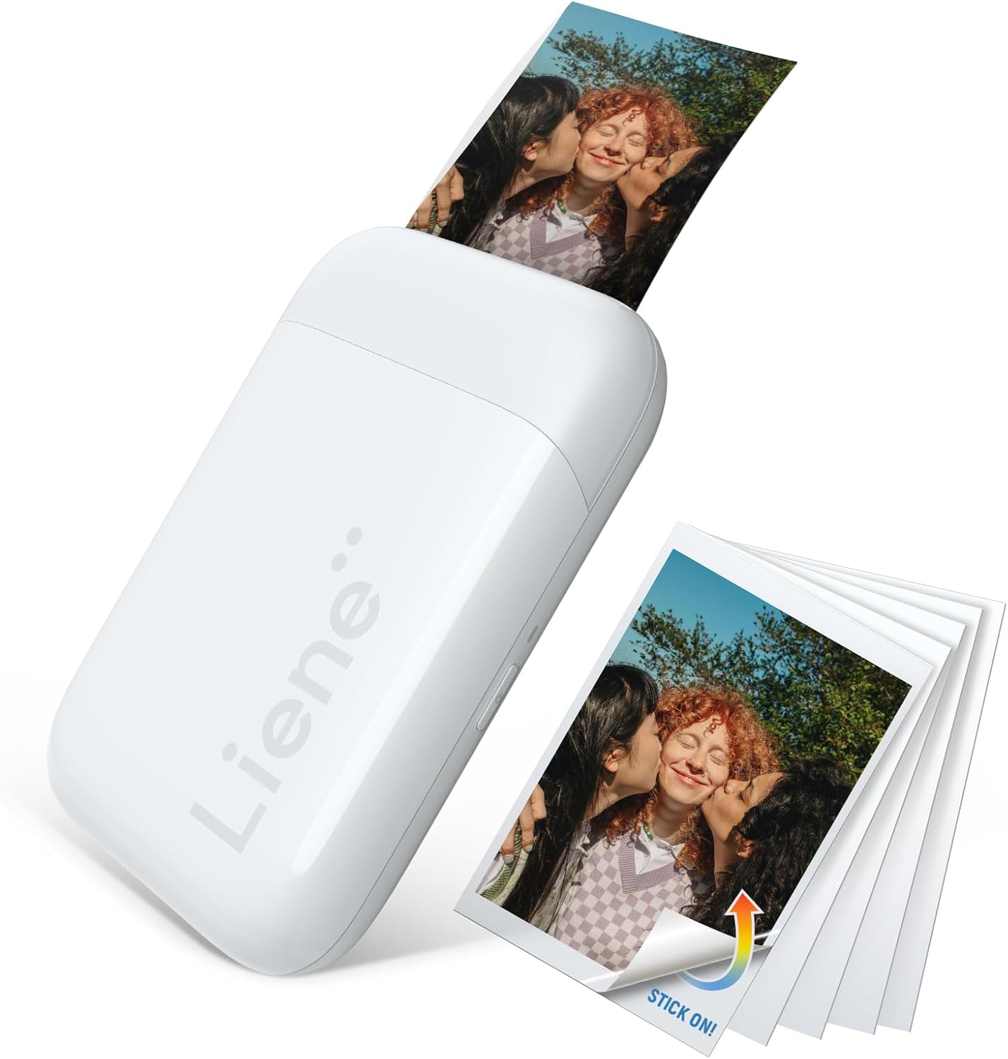 Mini Photo Printer, Bluetooth 5.0, Compatible w/iOS & Android