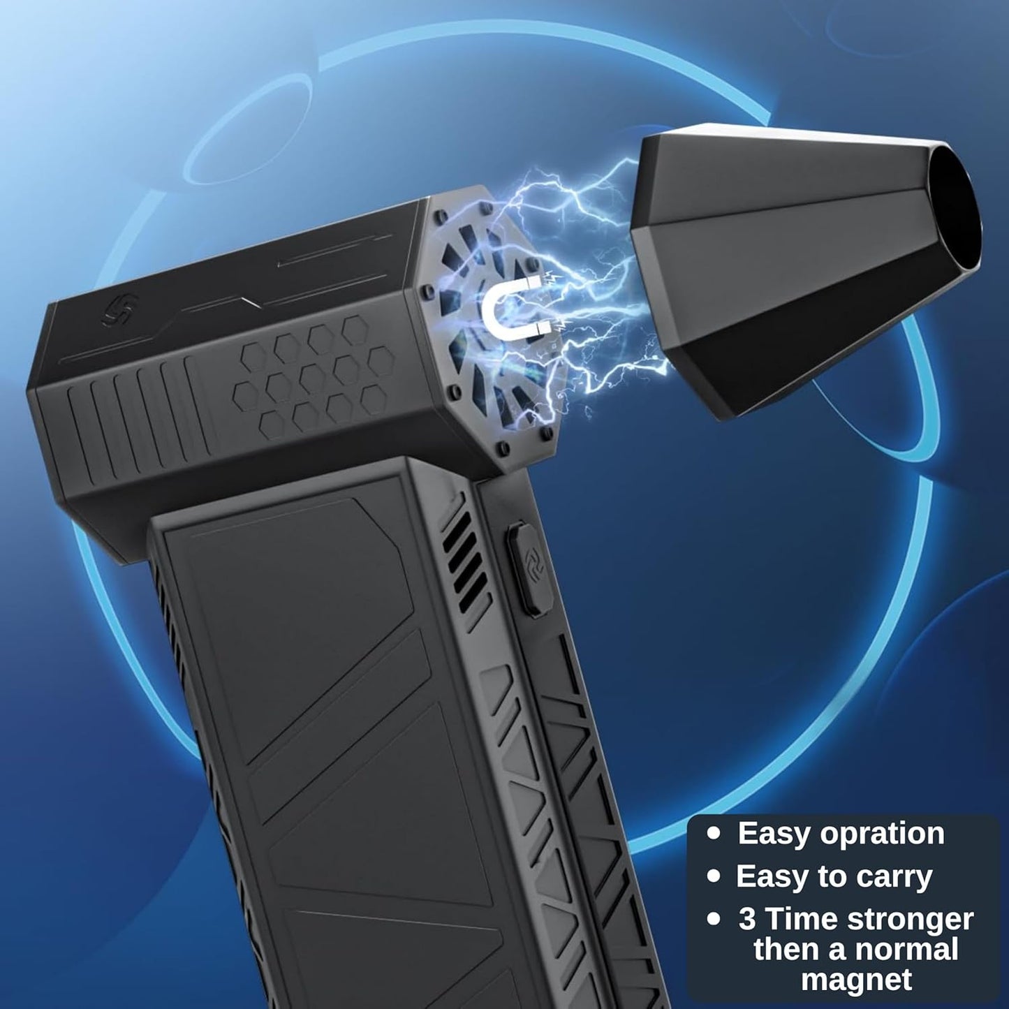 Portable Turbo Mini Jet Blower Fan – 130,000 RPM, Powerful 100 MPH Airflow