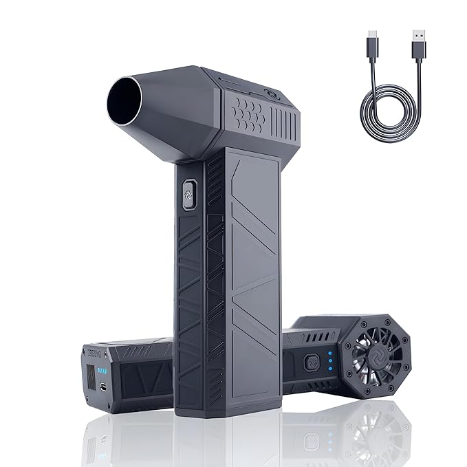 Portable Turbo Mini Jet Blower Fan – 130,000 RPM, Powerful 100 MPH Airflow