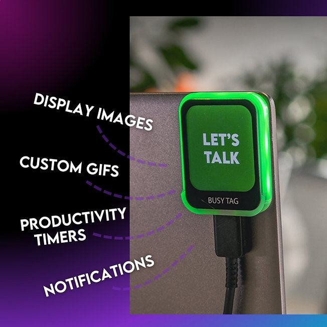 BUSY TAG - Best-selling High Resolution Screen For Work Status