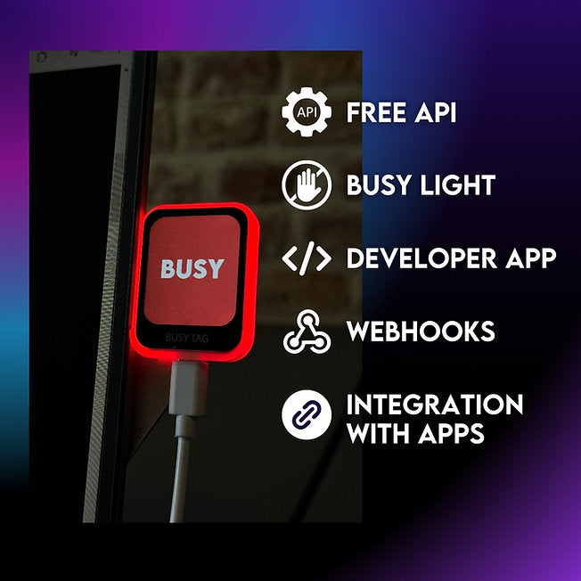 BUSY TAG - Best-selling High Resolution Screen For Work Status