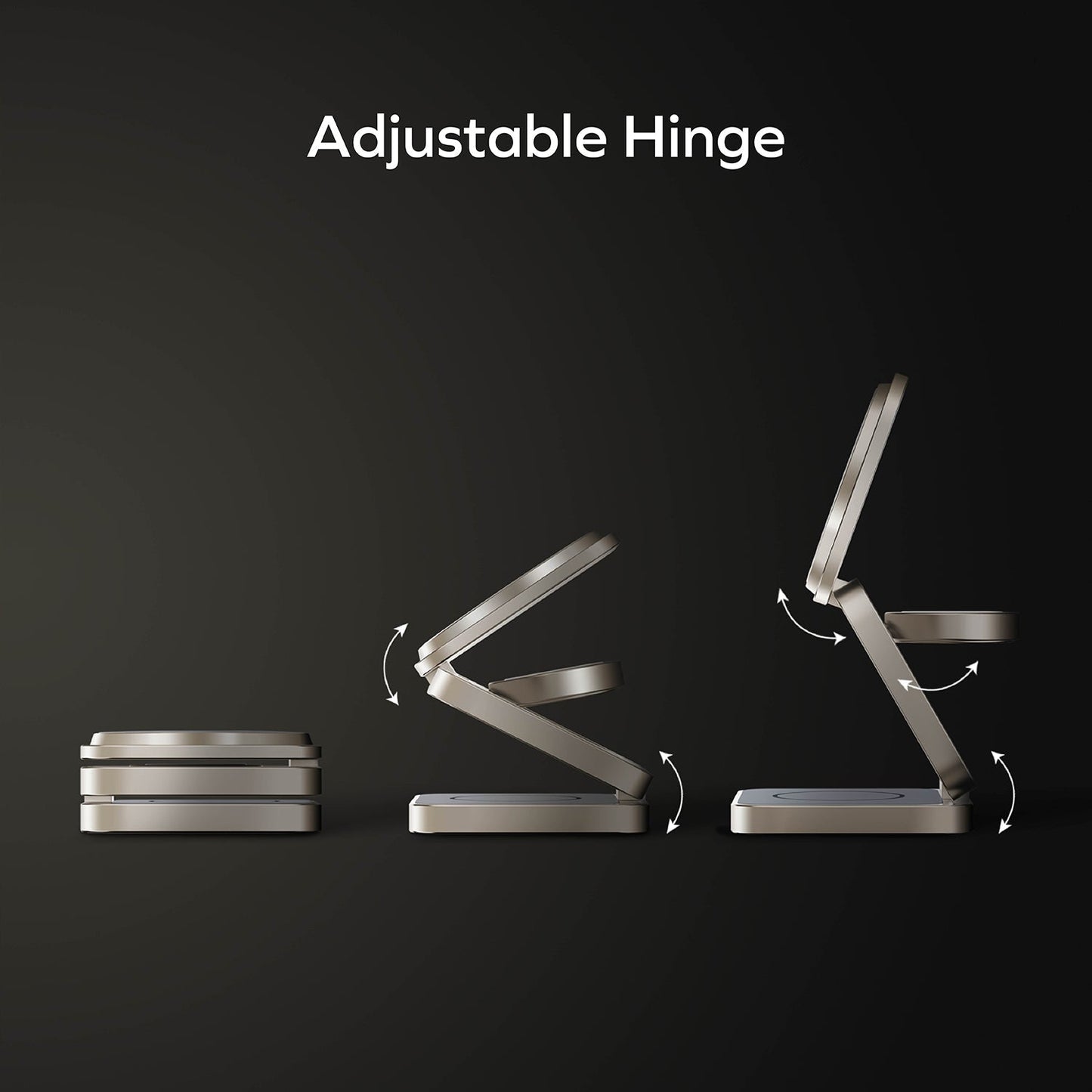 Q2.Mag 3-in-1 Magnetic Wireless Charging Stand Qi2 25W