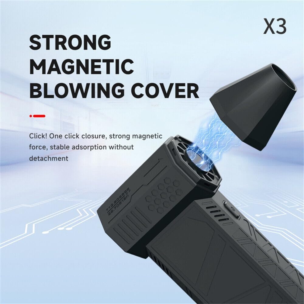 Portable Turbo Mini Jet Blower Fan – 130,000 RPM, Powerful 100 MPH Airflow