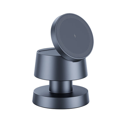 Mushroom Style 4-in-1 Wireless Charging Stand with Lamp