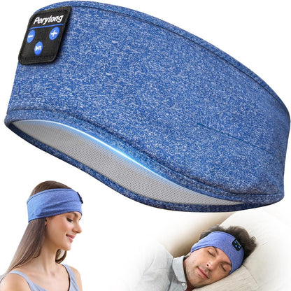 Perytong Sleep Headphones Wireless, Bluetooth Sports Headband Headphones with Ultra-Thin HD Stereo Speakers Perfect for Sleeping,Workout,Jogging,Yoga,Insomnia, Air Travel, Meditation