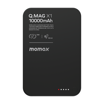 Q.Mag X1 Magnetic Wireless Power Bank 10000mAh - Gen 2
