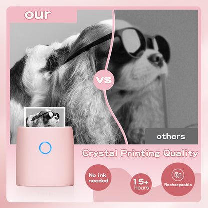Mini Sticker Printer-2 Inch Bluetooth Thermal Pocket Printer