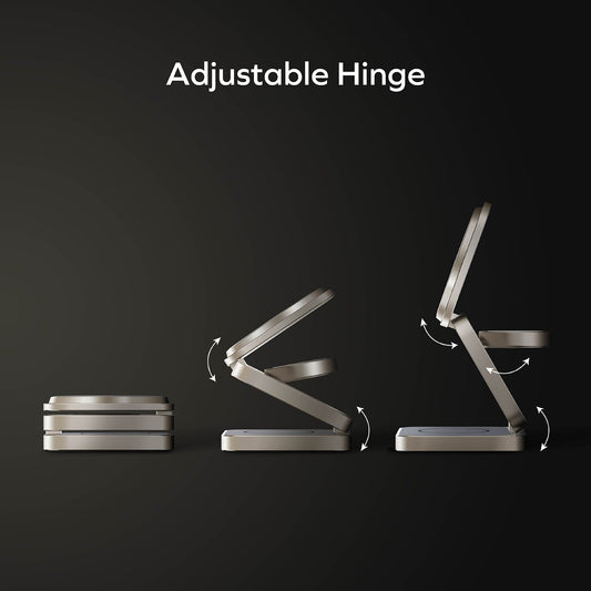 Q2.Mag 3-in-1 Magnetic Wireless Charging Stand Qi2 25W